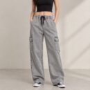 Laser-Wash Cargo Pants